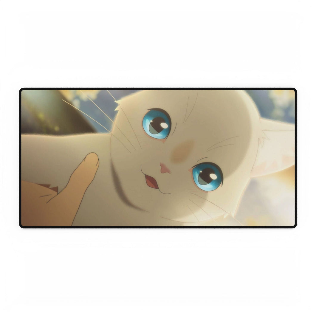 A Whisker Away Mouse Pad (Desk Mat)