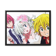 Load image into Gallery viewer, The Seven Deadly Sins Canvas Framed Art Print
