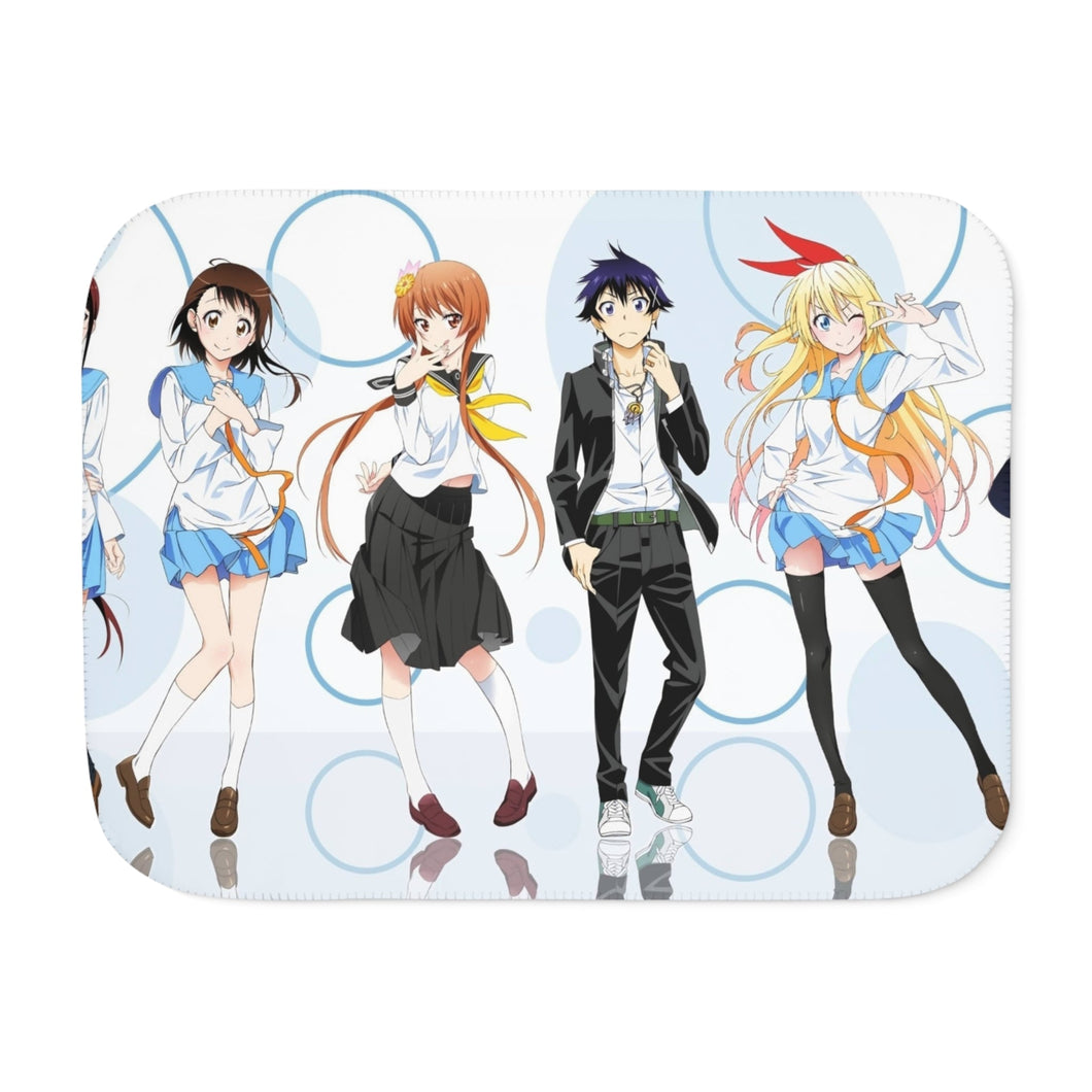 Nisekoi Chitoge Kirisaki, Kosaki Onodera, Seishirou Tsugumi, Marika Tachibana, Ruri Miyamoto Sherpa Blanket