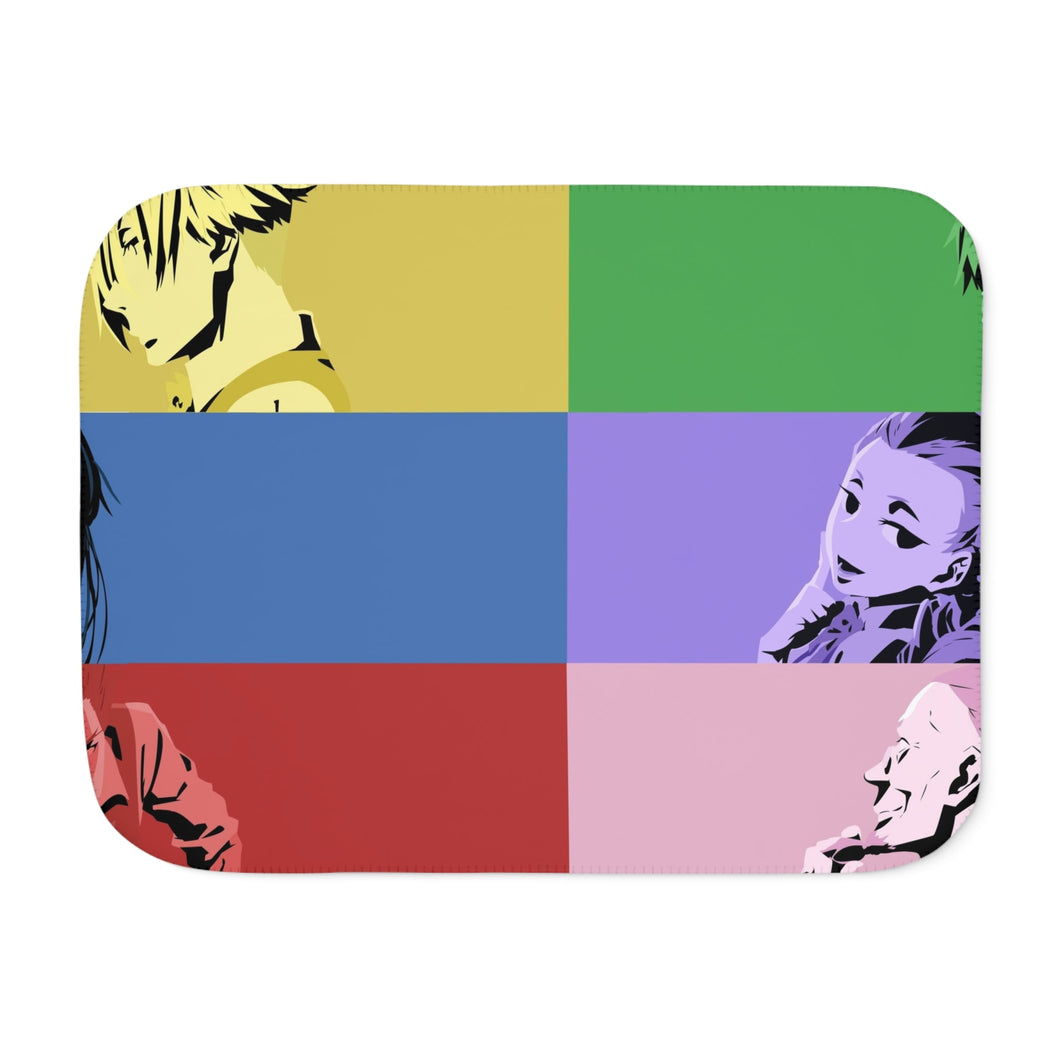 Anime Death Parade Sherpa Blanket