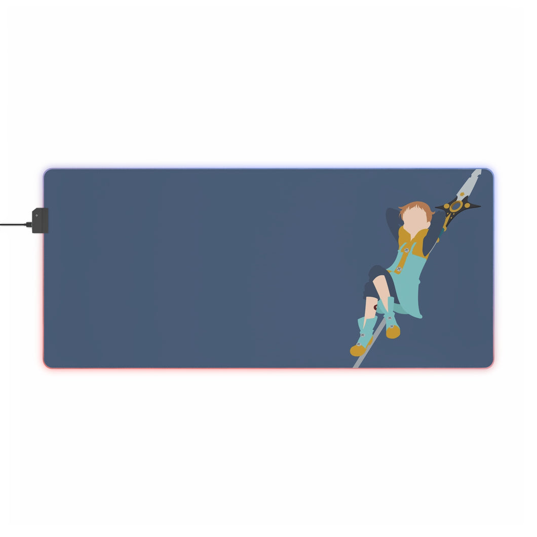 The Seven Deadly Sins King RGB LED Mouse Pad (Desk Mat)