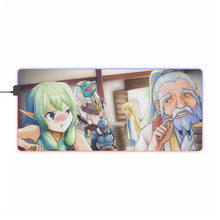 Load image into Gallery viewer, Goblin Slayer Dwarf Shaman, Goblin Slayer, High Elf Archer, Lizard Priest, Priestess RGB LED Mouse Pad (Desk Mat)
