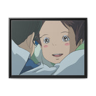 Anime Spirited Away Canvas Framed Art Print