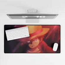 Load image into Gallery viewer, Luffy Wano Mouse Pad (Desk Mat)
