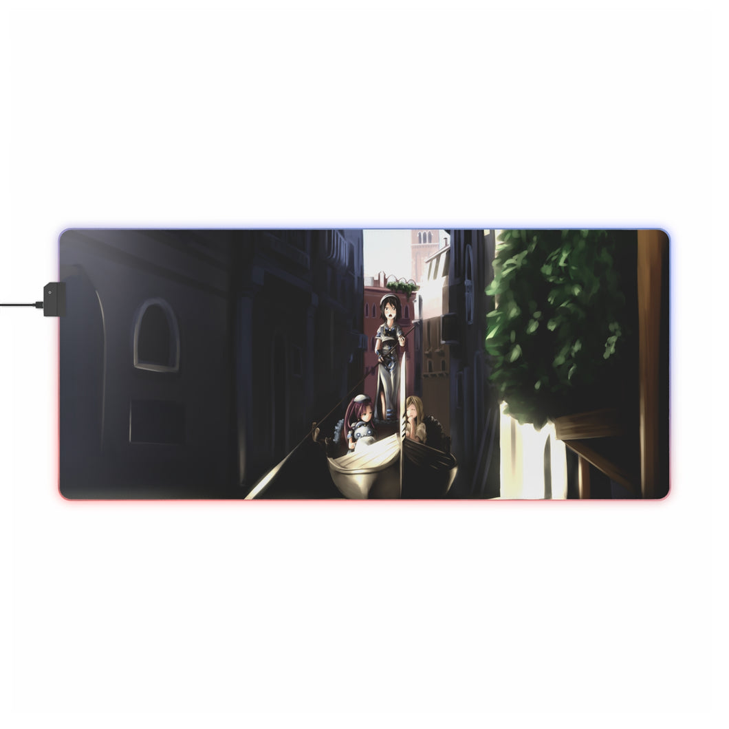 Anime Aria RGB LED Mouse Pad (Desk Mat)