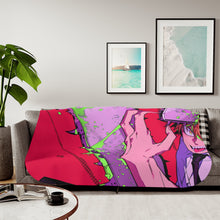 Load image into Gallery viewer, Anime Chainsaw Man Sherpa Blanket
