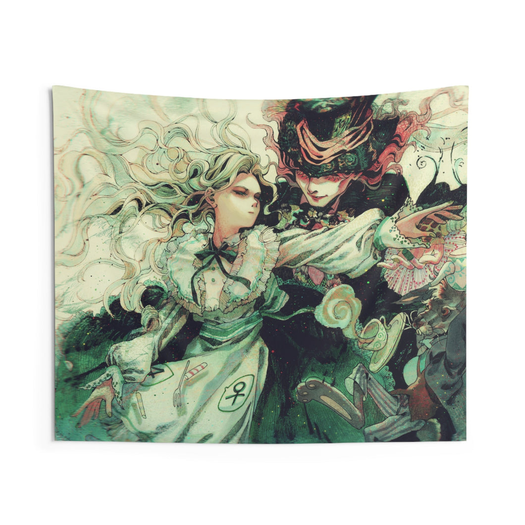 Anime Alice In Wonderland Indoor Wall Tapestry