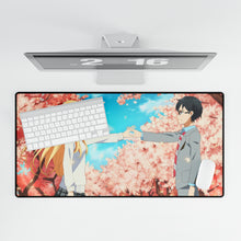 Load image into Gallery viewer, Anime Your Lie in April Mouse Pad (Desk Mat)
