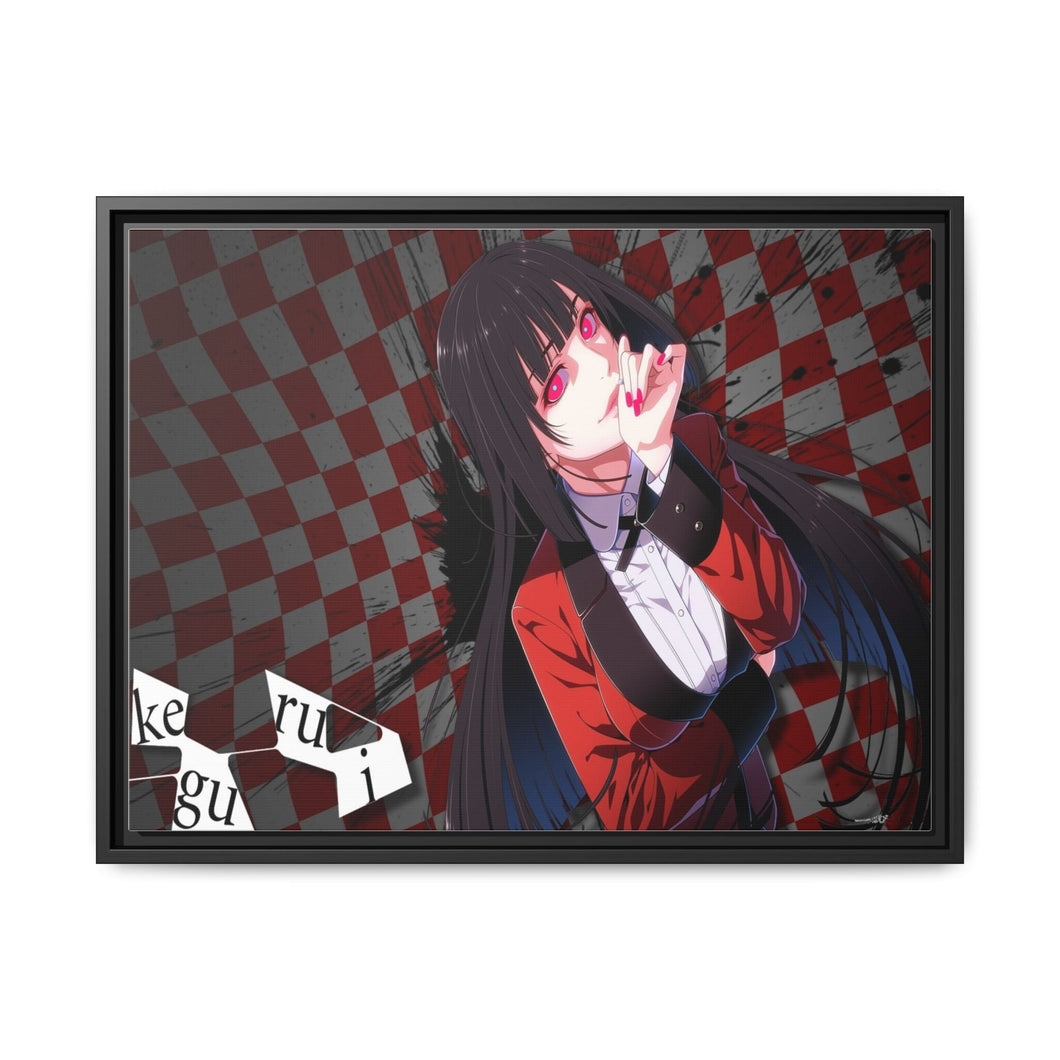Jabami yumeko wallpaper Canvas Framed Art Print