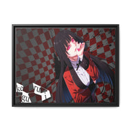 Jabami yumeko wallpaper Canvas Framed Art Print