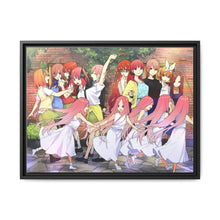 Load image into Gallery viewer, The Quintessential Quintuplets Miku Nakano, Itsuki Nakano, Nino Nakano, Yotsuba Nakano, Ichika Nakano Canvas Framed Art Print
