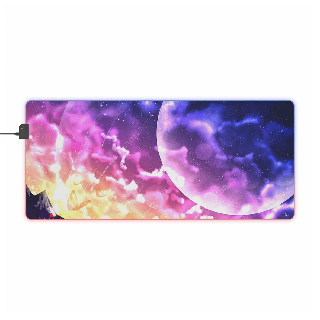 Anime Landscape RGB LED Mouse Pad (Desk Mat)
