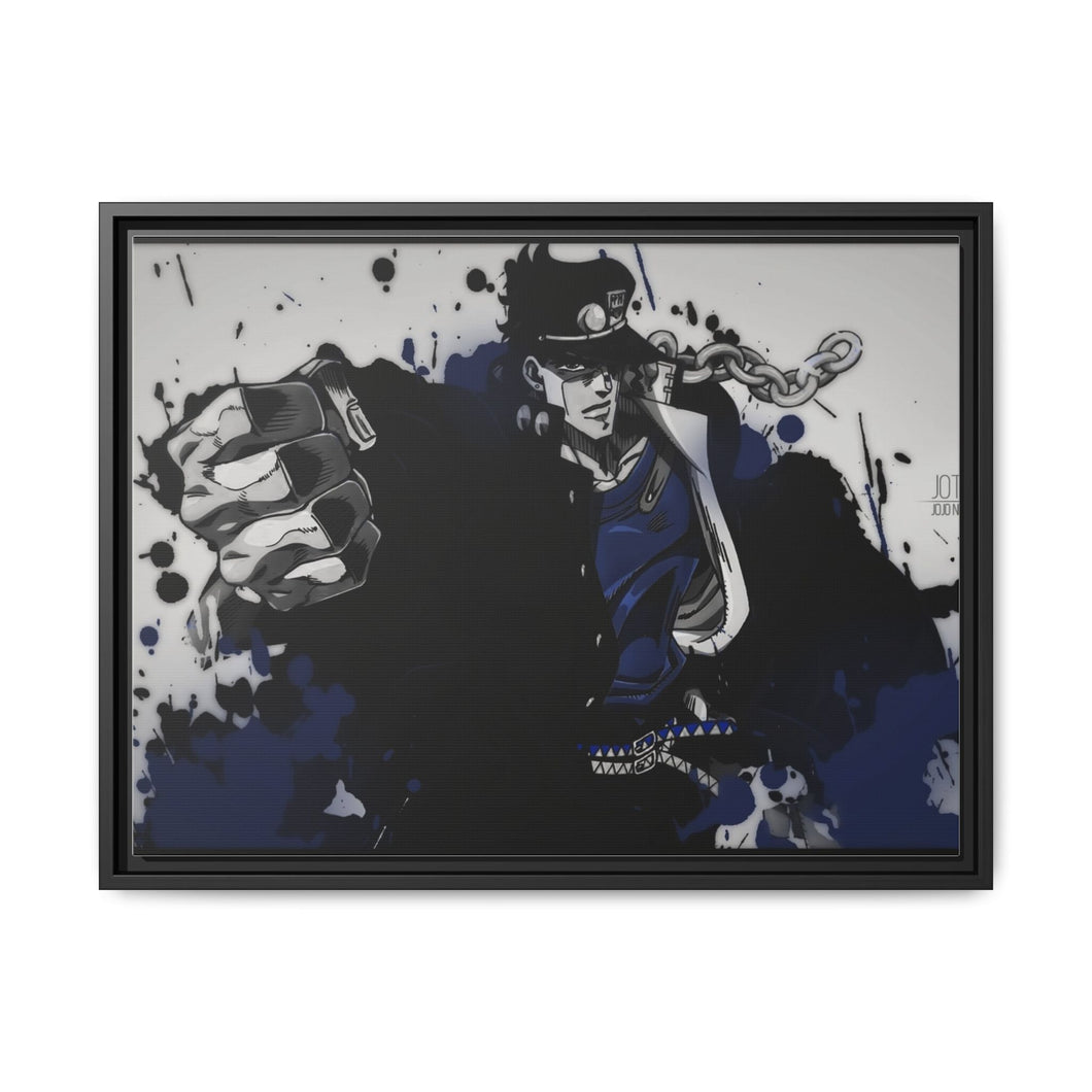 Anime Jojo's Bizarre Adventure Canvas Framed Art Print
