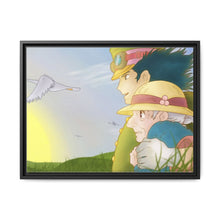 Load image into Gallery viewer, Anime Howl&#39;s Moving Castle Canvas Framed Art Print
