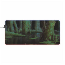 Load image into Gallery viewer, Princess Mononoke RGB LED Mouse Pad (Desk Mat)
