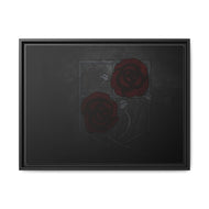 Shingeki no Kyojin - Garrison Canvas Framed Art Print