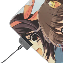 Load image into Gallery viewer, The Melancholy Of Haruhi Suzumiya RGB LED Mouse Pad (Desk Mat)
