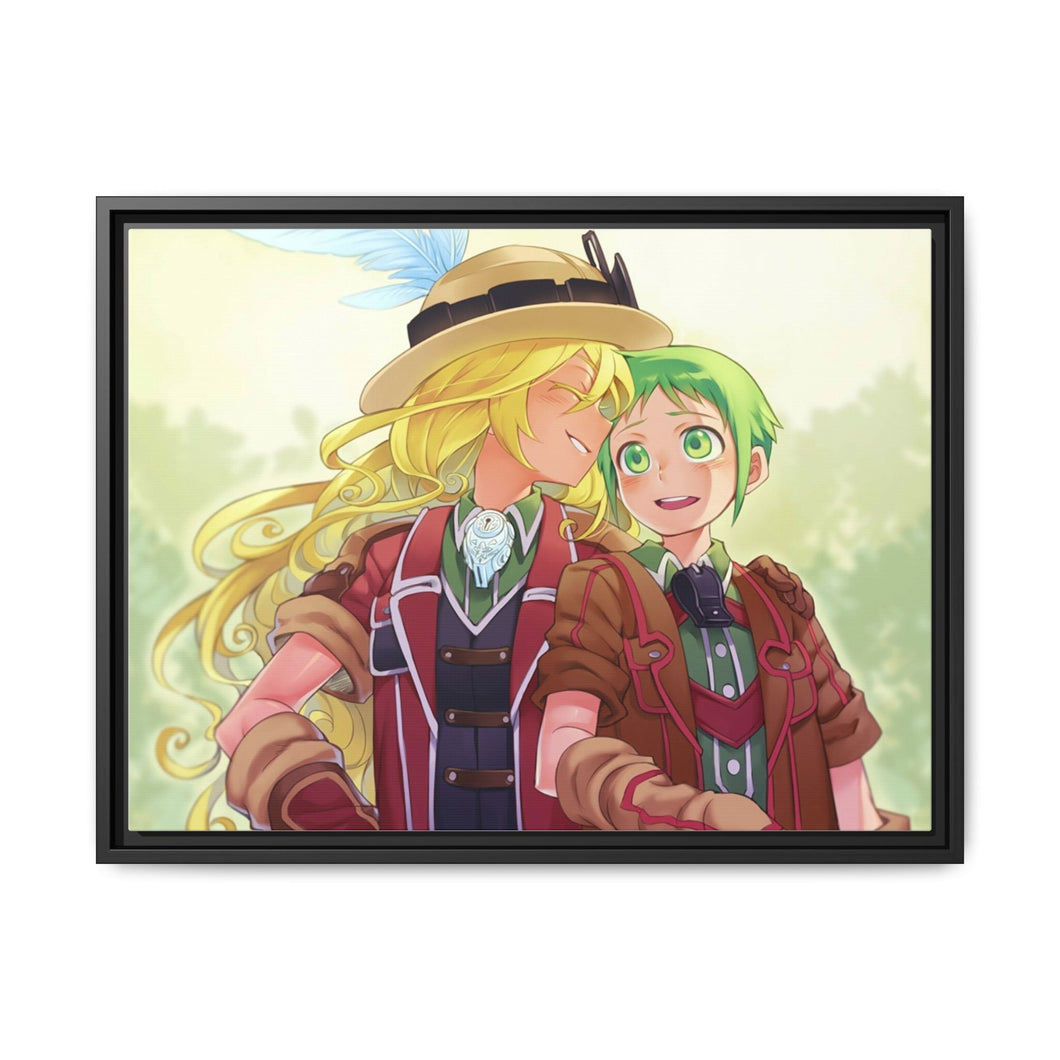 Anime Made In Abyss Canvas Framed Art Print