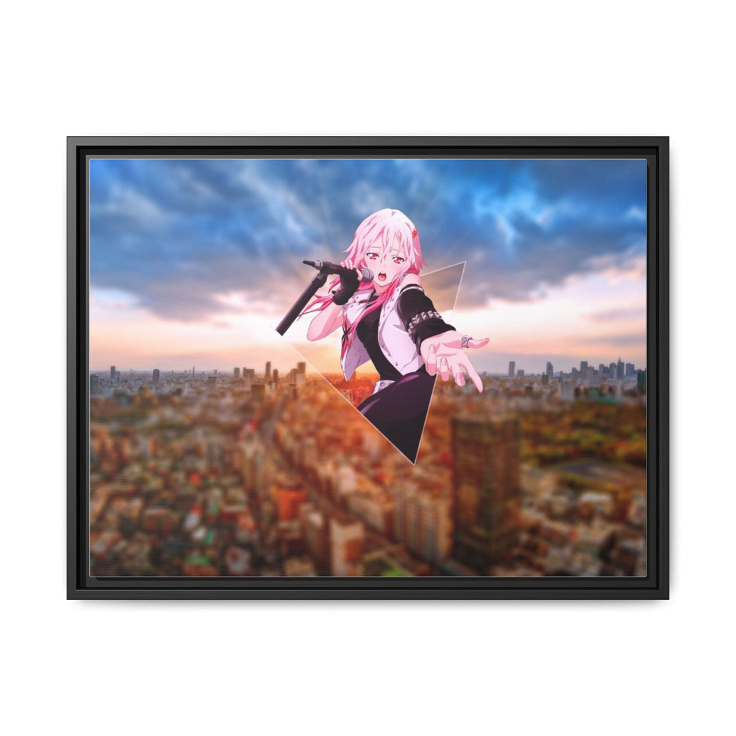 Culpable corona Inori Yuzuriha Canvas Framed Art Print