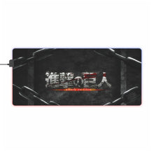 Load image into Gallery viewer, Attack on Titan! RGB LED Mouse Pad (Desk Mat)
