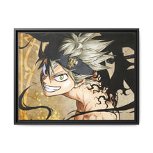 Load image into Gallery viewer, Black Clover Asta Canvas Framed Art Print
