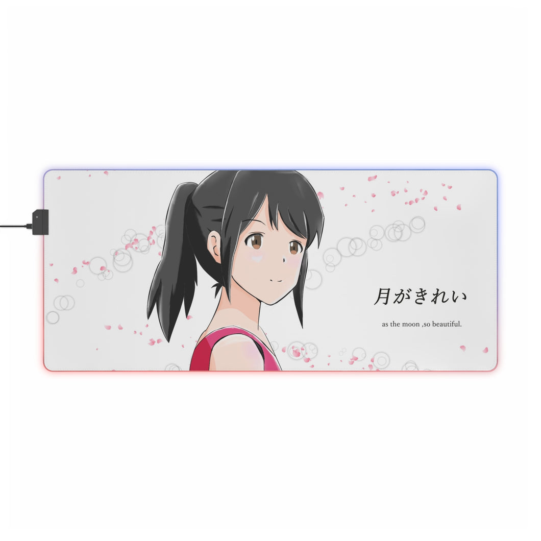 Tsuki Ga Kirei RGB LED Mouse Pad (Desk Mat)