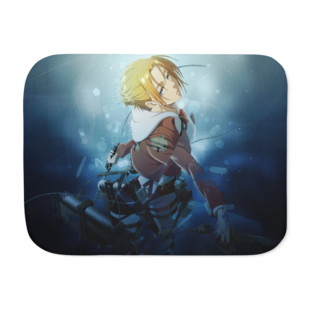 Shingeki no Kyojin - Annie Leonhardt Sherpa Blanket