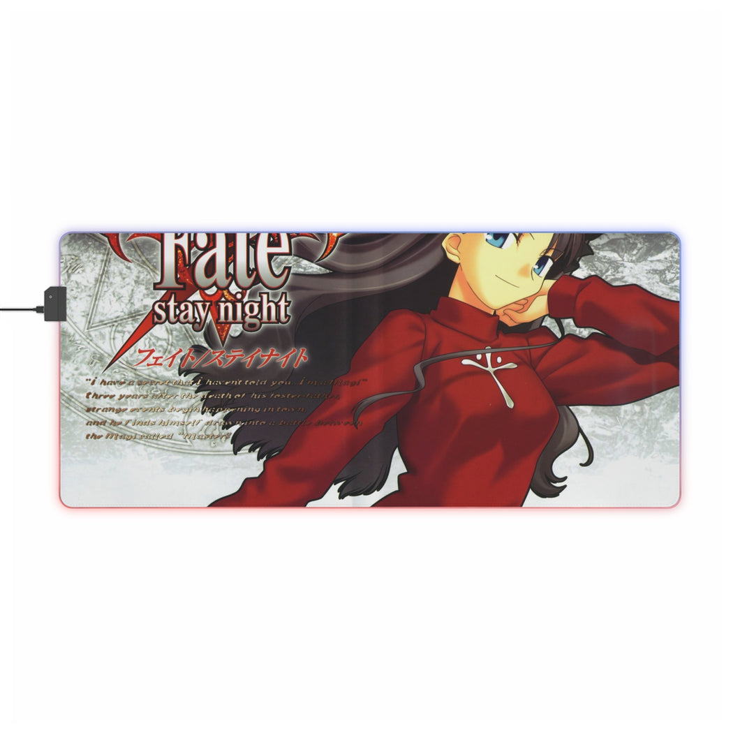 Fate/Stay Night RGB LED Mouse Pad (Desk Mat)