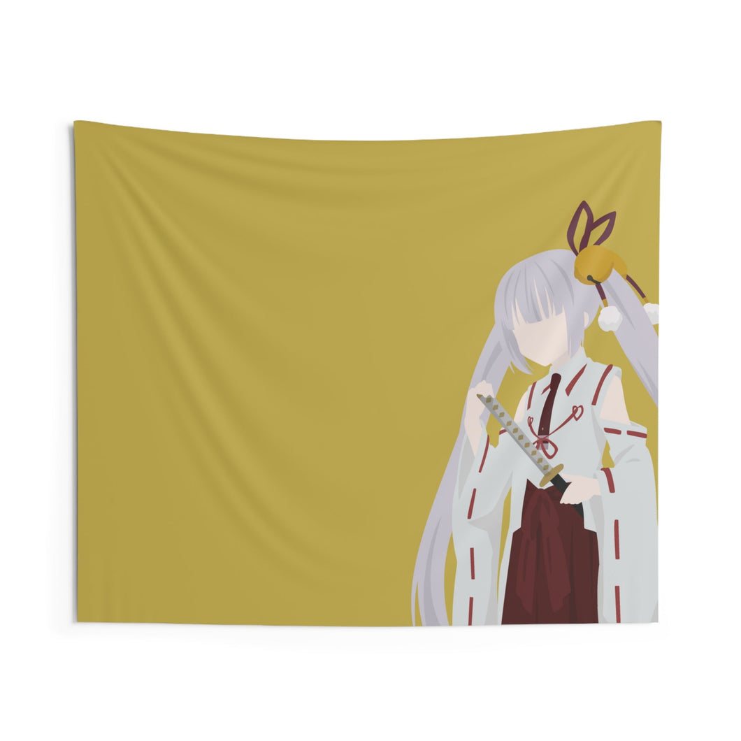 Anime Armed Girl's Machiavellism Indoor Wall Tapestry