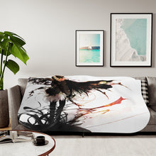 Load image into Gallery viewer, Durarara!! - Izaya Orihara Sherpa Blanket
