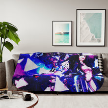 Load image into Gallery viewer, Anime Guilty Crown Sherpa Blanket
