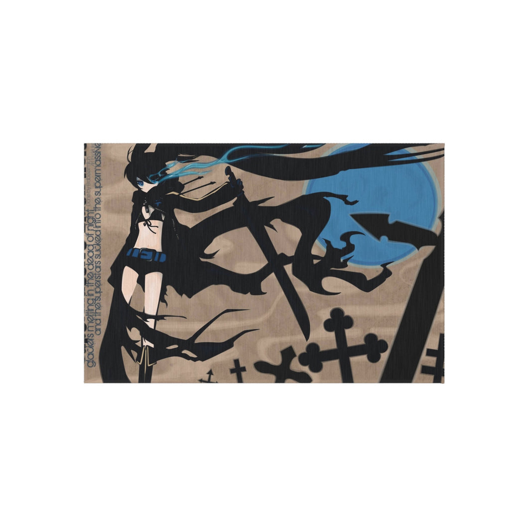 Black Rock Shooter Rug