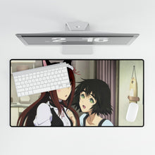 Load image into Gallery viewer, Kurisu &amp; Mayuri Cosplay Mouse Pad (Desk Mat)
