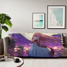 Load image into Gallery viewer, Darling In The FranXX Sherpa Blanket
