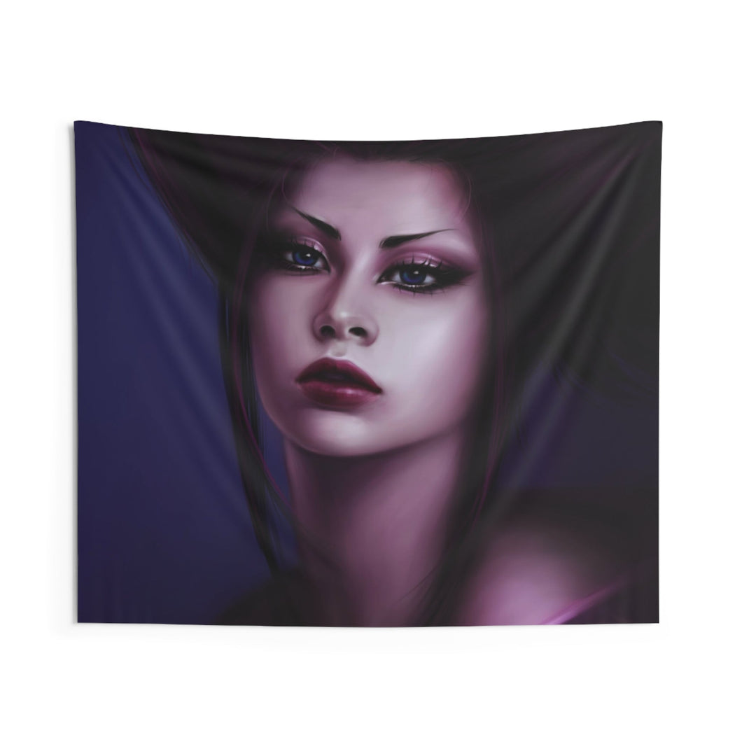 Fantasy Girl Indoor Wall Tapestry