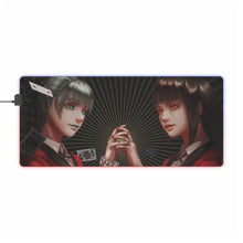 Load image into Gallery viewer, Yumeko Jabami and Kirari Momobami RGB LED Mouse Pad (Desk Mat)
