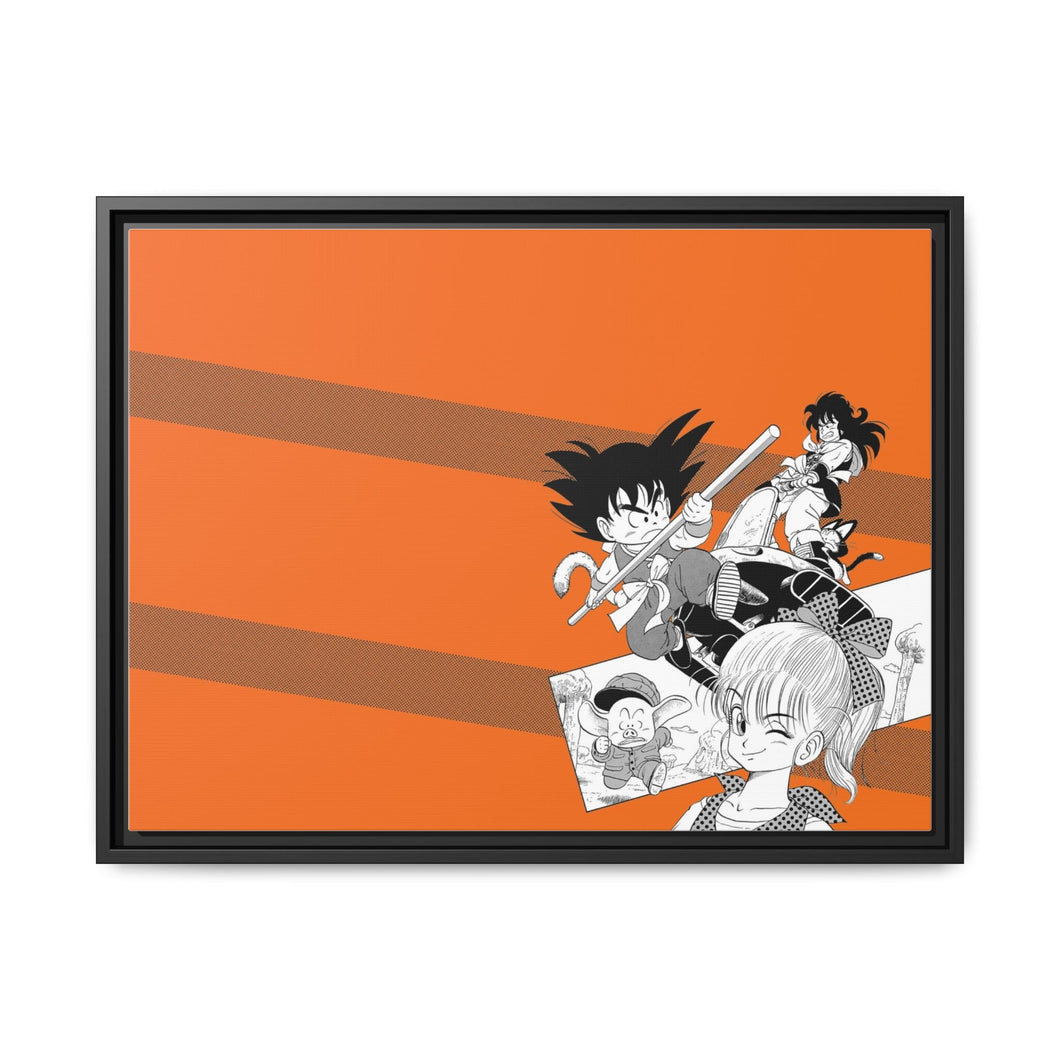 Dragon Ball Volume 01 Chapter 08 Canvas Framed Art Print