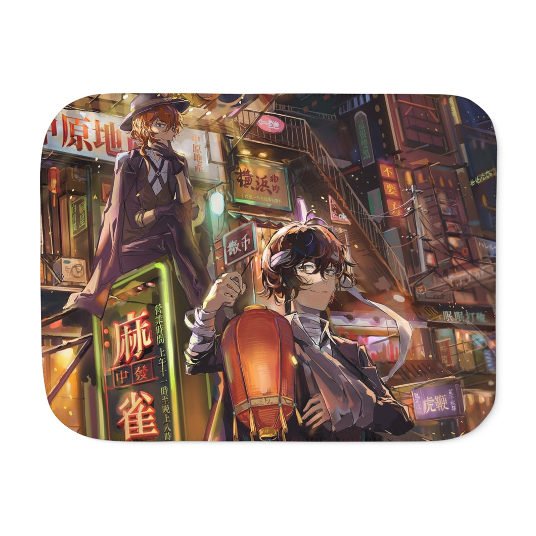 Anime Bungou Stray Dogs Sherpa Blanket