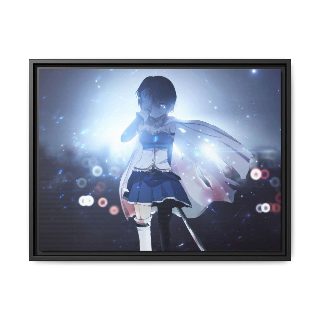 Puella Magi Madoka Magica Canvas Framed Art Print