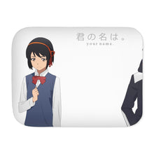 Load image into Gallery viewer, Your Name. Sherpa Blanket
