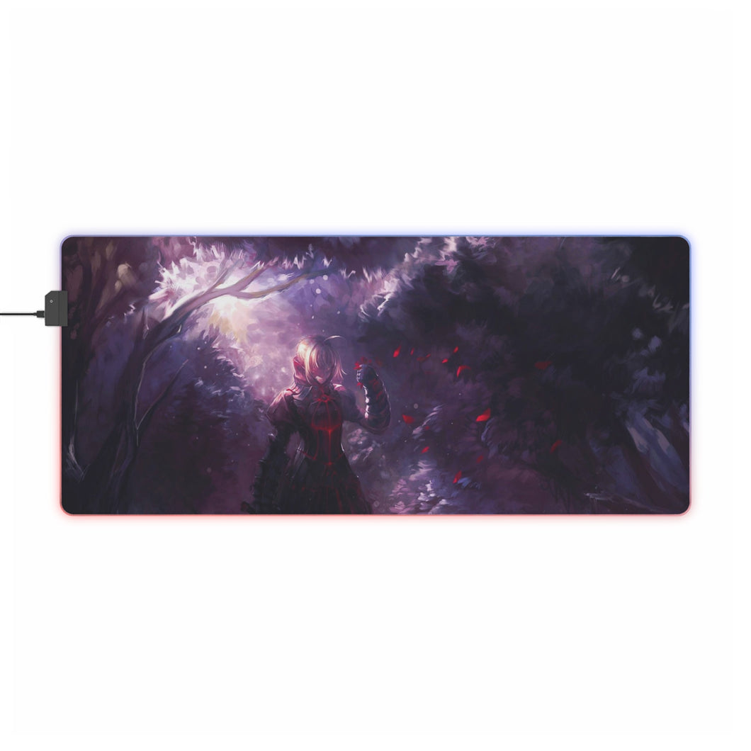 Fate/stay Night Movie: Heaven's Feel RGB LED Mouse Pad (Desk Mat)