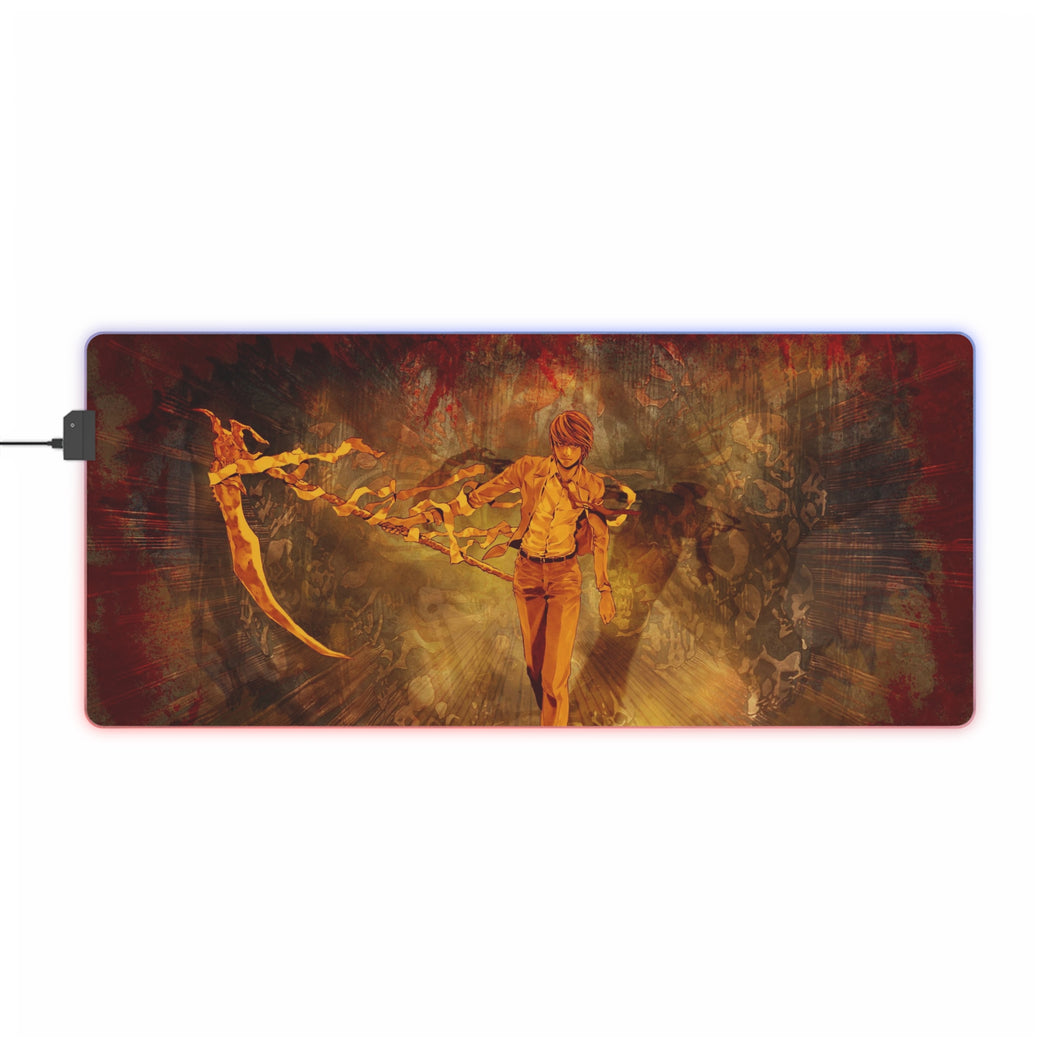 Anime Death Note RGB LED Mouse Pad (Desk Mat)