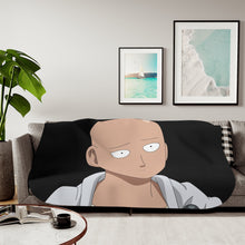 Load image into Gallery viewer, Saitama Sherpa Blanket
