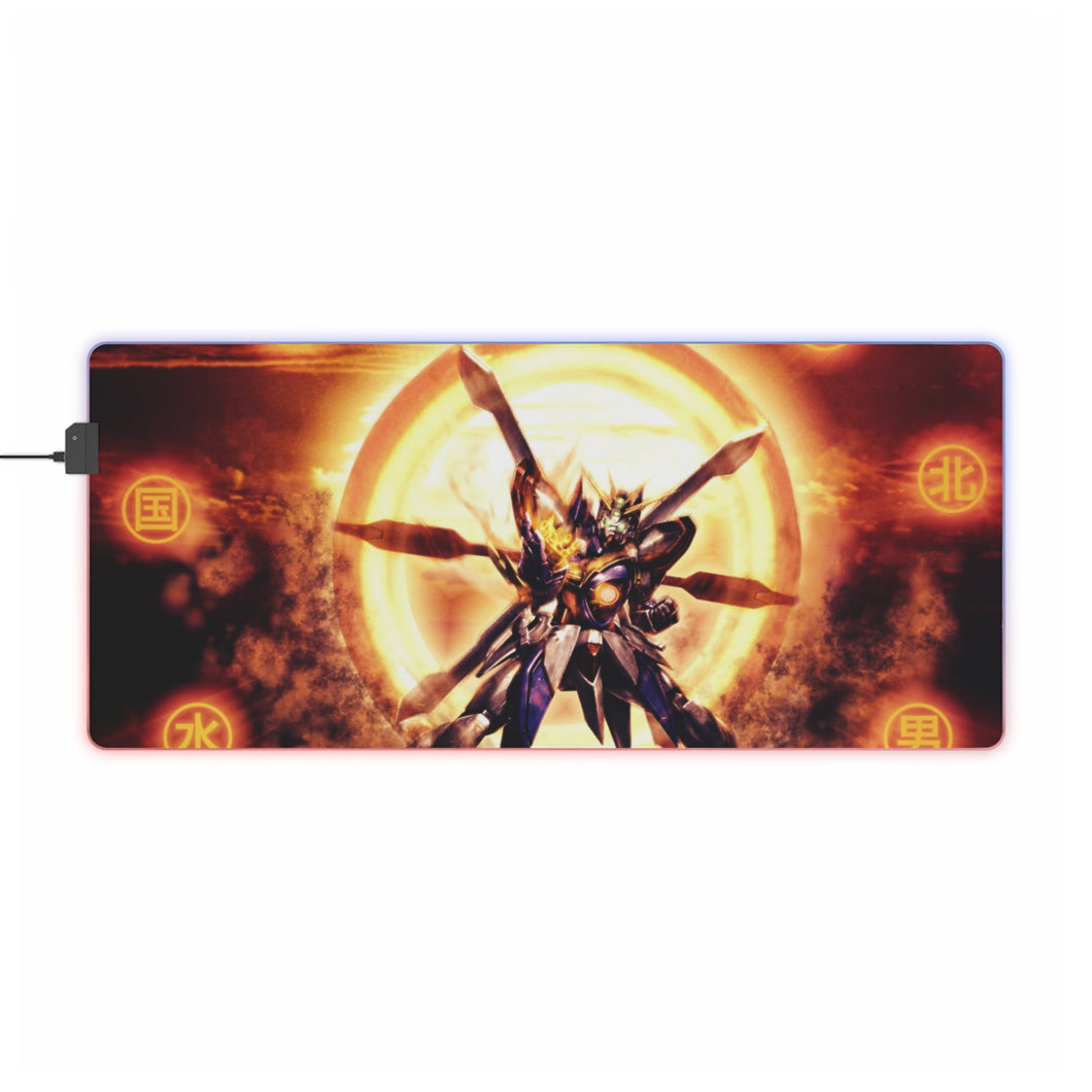 God Gundam RGB LED Mouse Pad (Desk Mat)