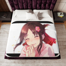 Load image into Gallery viewer, Kaguya Shinomiya Sherpa Blanket
