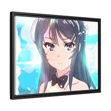Load image into Gallery viewer, Rascal Does Not Dream Of Bunny Girl Senpai Canvas Framed Art Print
