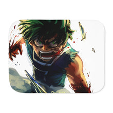 Load image into Gallery viewer, My Hero Academia Izuku Midoriya Sherpa Blanket
