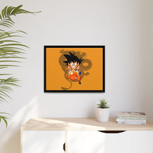Load image into Gallery viewer, Kid Goku Canvas Framed Art Print
