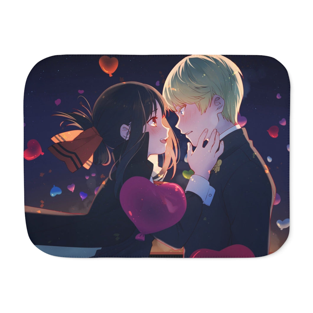 Kaguya and Miyuki Sherpa Blanket