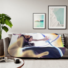 Load image into Gallery viewer, Kuchiki Rukia Sherpa Blanket
